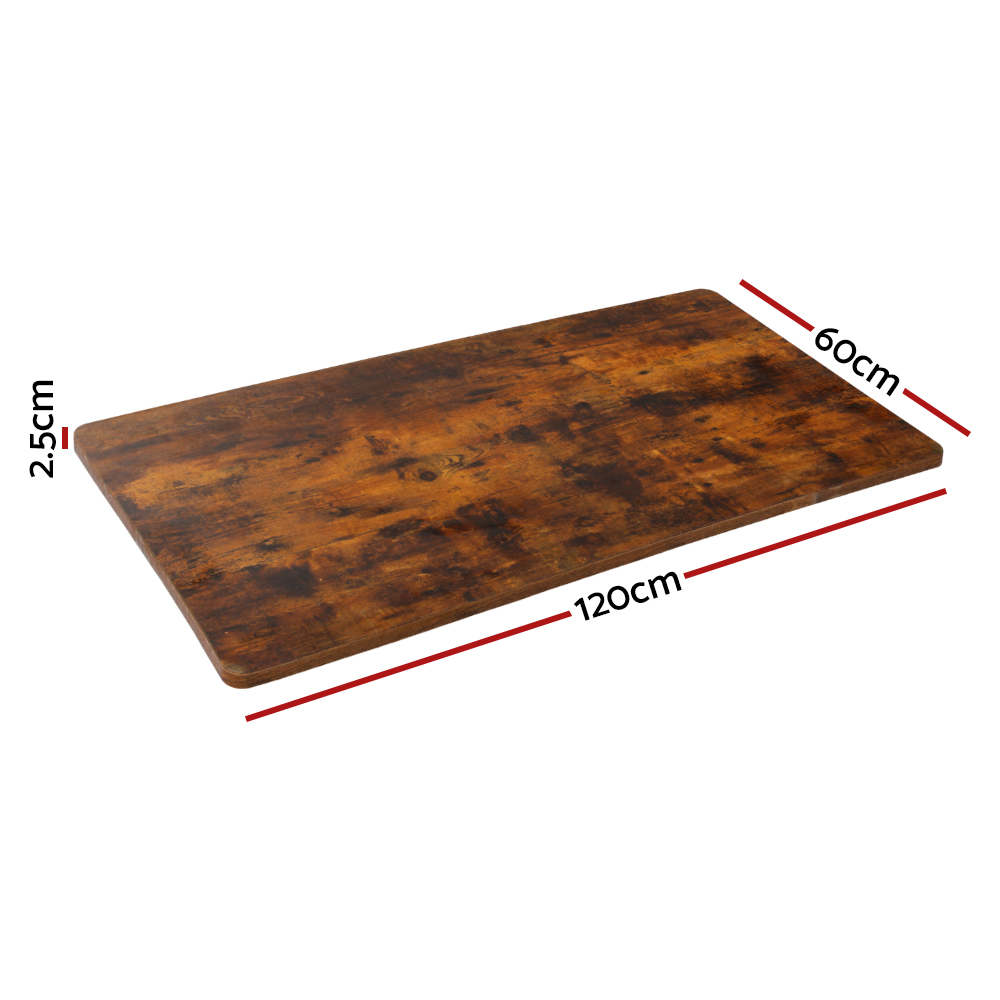 环保防刮桌面 120cm x 60cm 2.5cm厚度 适配电动升降桌 现代简约风格 多种颜色选择 轻松安装 适合家庭办公