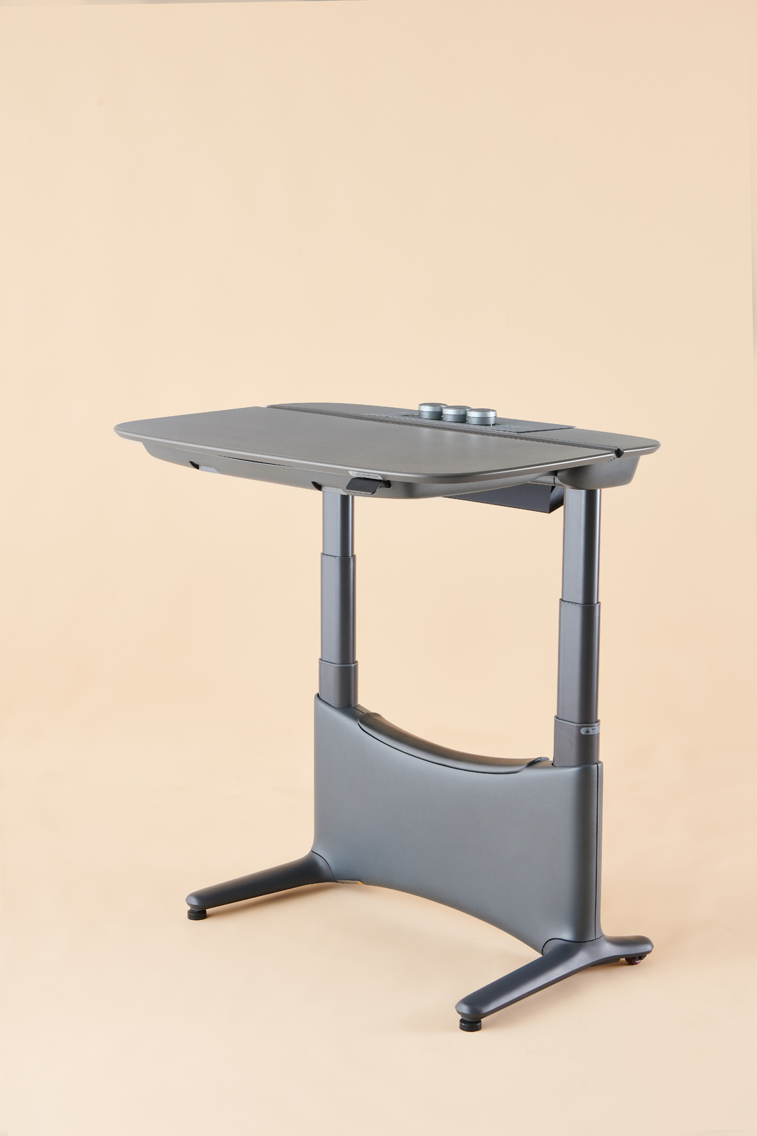 可调节升降书桌 适合小空间 家庭办公学习 Ergonomic设计 省空间 现代简约风格 白色 1200x720mm