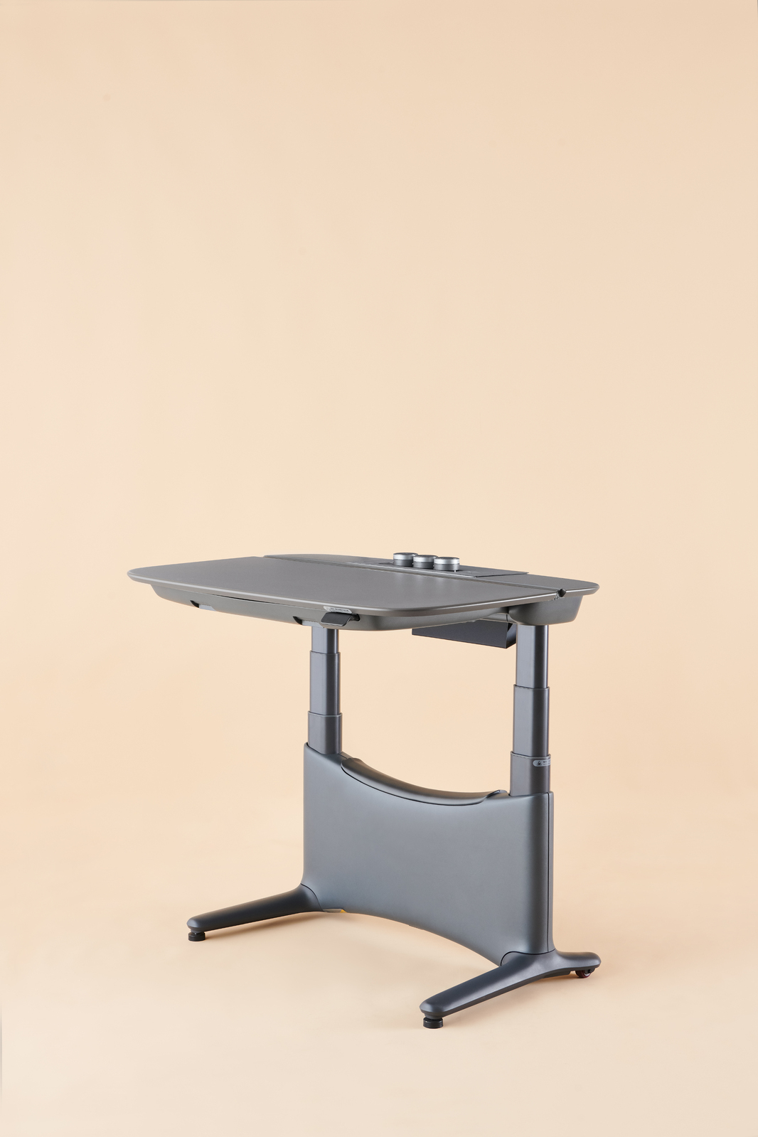 可调节升降书桌 适合小空间 家庭办公学习 Ergonomic设计 省空间 现代简约风格 白色 1200x720mm
